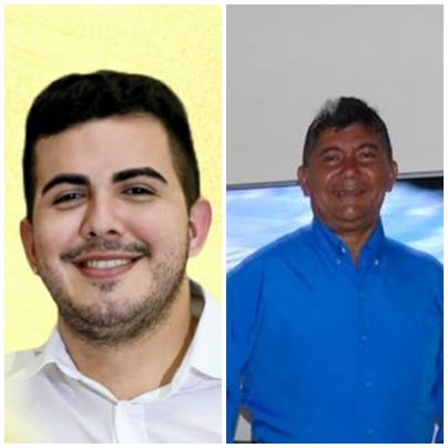 Prefeito Lucas Moraes e dono Portal O Águia, Ernande Oliveira Sousa
